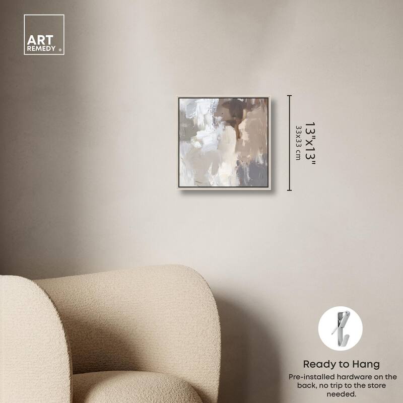 Faded Textured I Canvas by Art Remedy