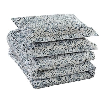 Bibb 1800 Series 3 pc Duvet Cover Set