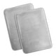 preview thumbnail 68 of 153, Empyrean Ultra Soft Plush Bathroom Rug - Non-Slip, Velvet, Memory Foam Bath Mat - Set of 2 Set of 2 (17x24) - Silver
