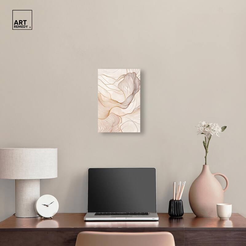 Contoured Reverie II Canvas by Art Remedy, Gallery Wrapped
