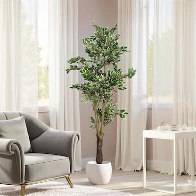Christopher Knight Home - Alexander Artificial Ficus Tree with Pot