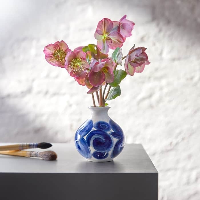 Kähler Tulle Vase, Blue