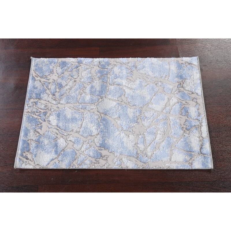 Turkish Oriental Abstract Transitional Rug Contemporary Carpet