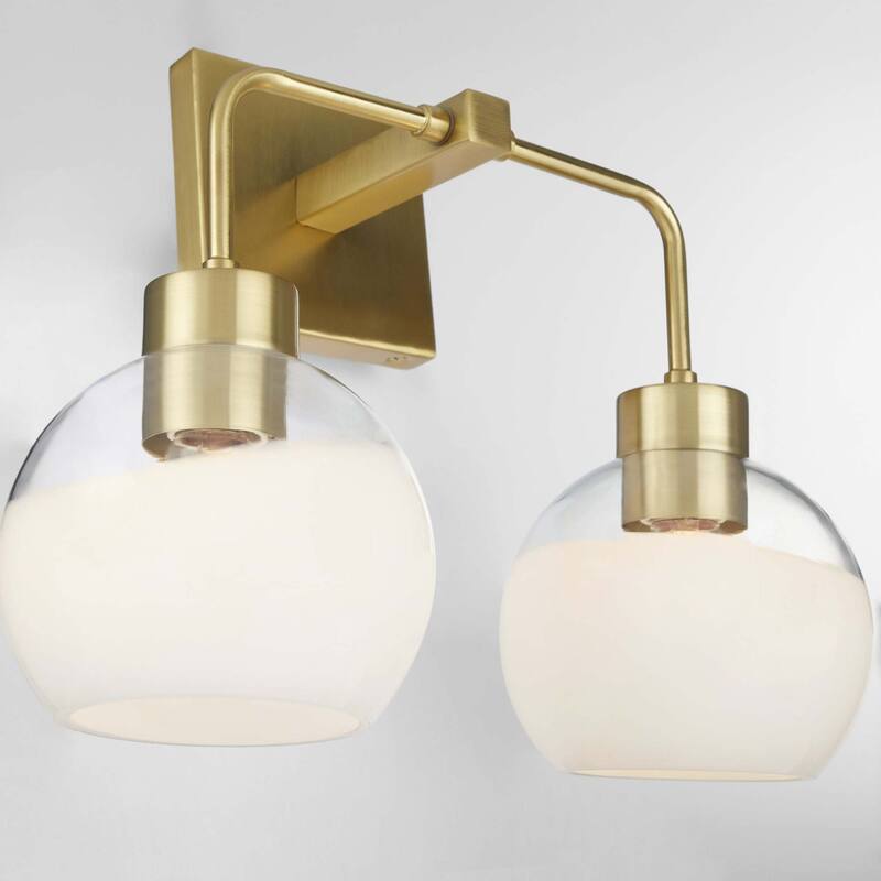Quorum International Lacy 2 Light 15" Wide Bathroom Vanity Light