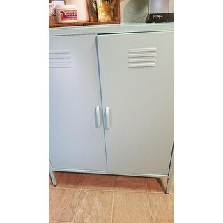 novogratz locker door metal storage cabinet overstock