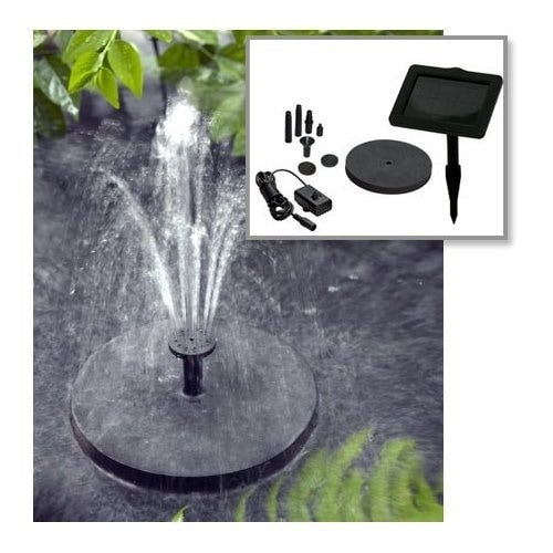 Smart Solar Fountain Pump Kit 150 - Black