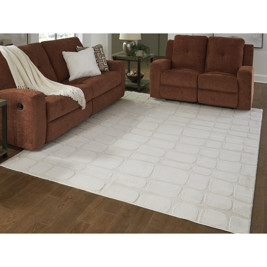 Signature Design by Ashley Malvinsboro Beige Washable Area Rug