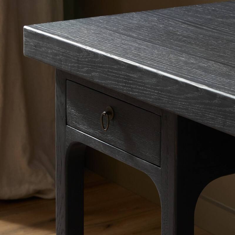 Sydney Desk-Aged Black Oak
