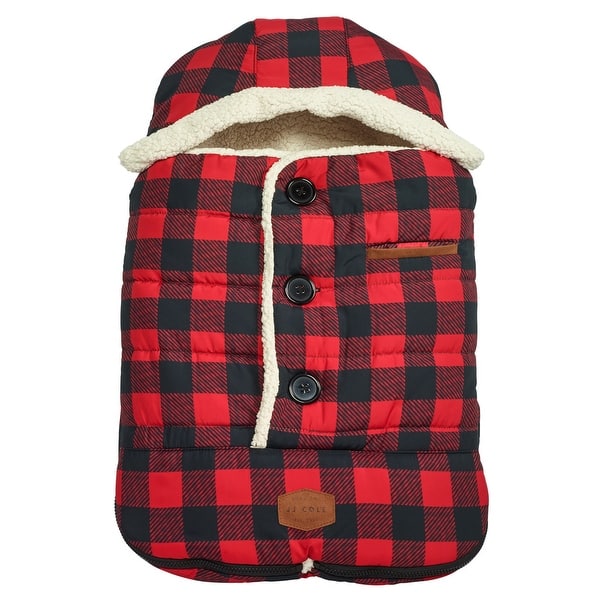 slide 2 of 5, JJ Cole Infant Urban Bundleme, Buffalo Check
