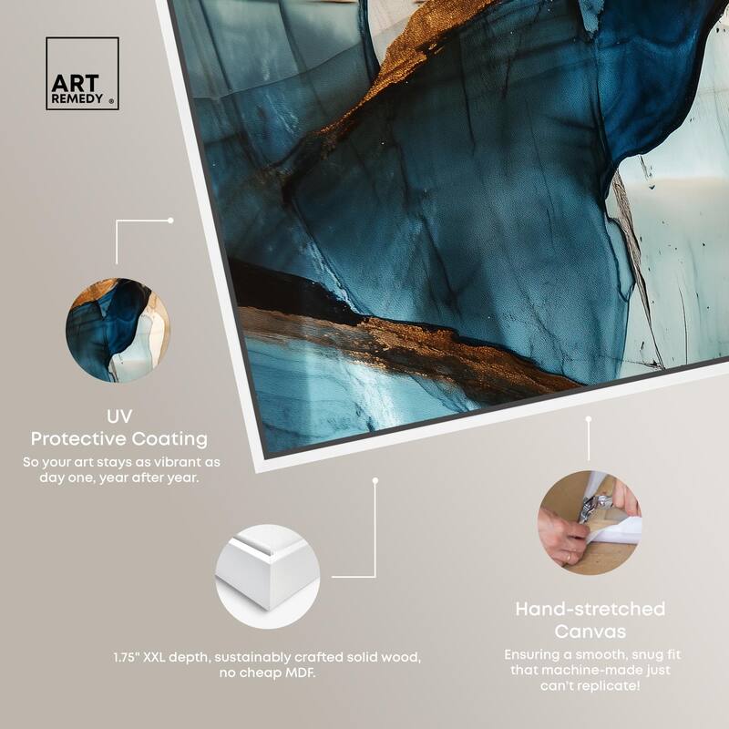 Glitch Aesthetic II Canvas Set of 2 by Art Remedy