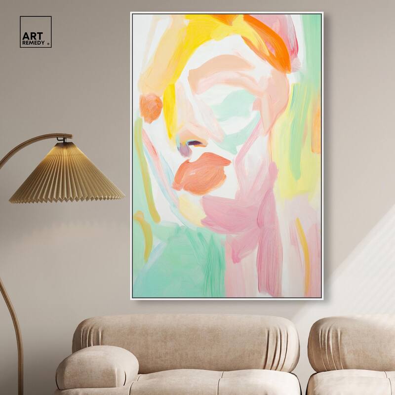 Hues of Emotion I Canvas by Art Remedy