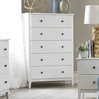 Modern White 8-Drawer Dresser, 50 Inch Wide Storage Chest for Bedroom or  Living Room - Bed Bath & Beyond - 43618174
