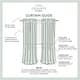 preview thumbnail 7 of 33, ATI Home Delano Indoor/Outdoor Grommet Top Curtain Panel Pair