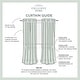 preview thumbnail 6 of 41, Exclusive Home Kochi Light Filtering Linen Blend Grommet Top Curtain Panel Pair