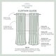 preview thumbnail 5 of 9, Gracewood Hollow Corine Medallion Pattern Blackout Curtain Panel Pair