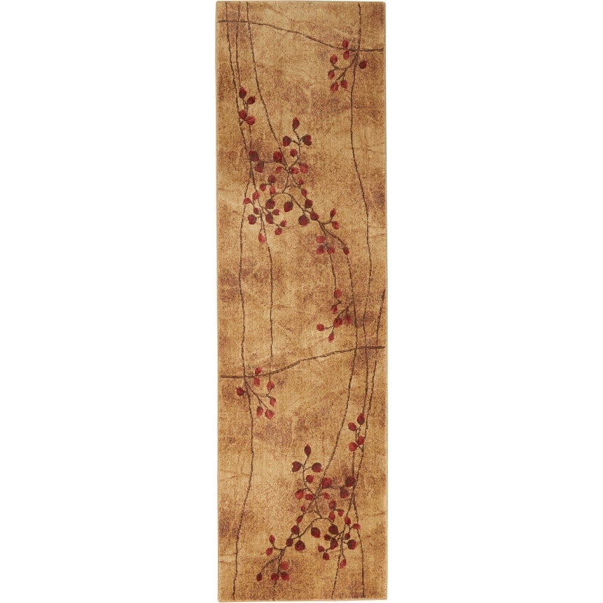 Nourison Susan Contemporary Floral Indoor only Area Rug.