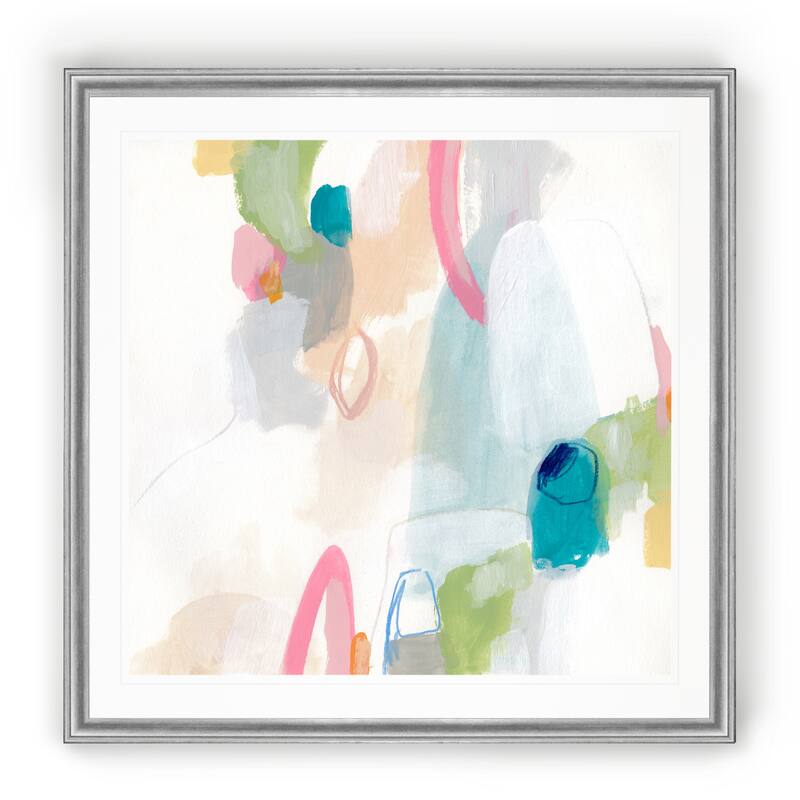 Candy Jacket I -Black Framed Print