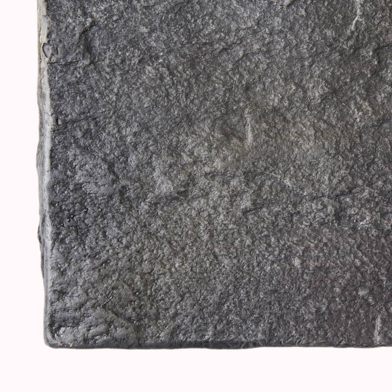 56 in. W x 26.25 in. D x 18.75 in. H Rectangular Propane Burning Outdoor Fire Pit in Stone Gray