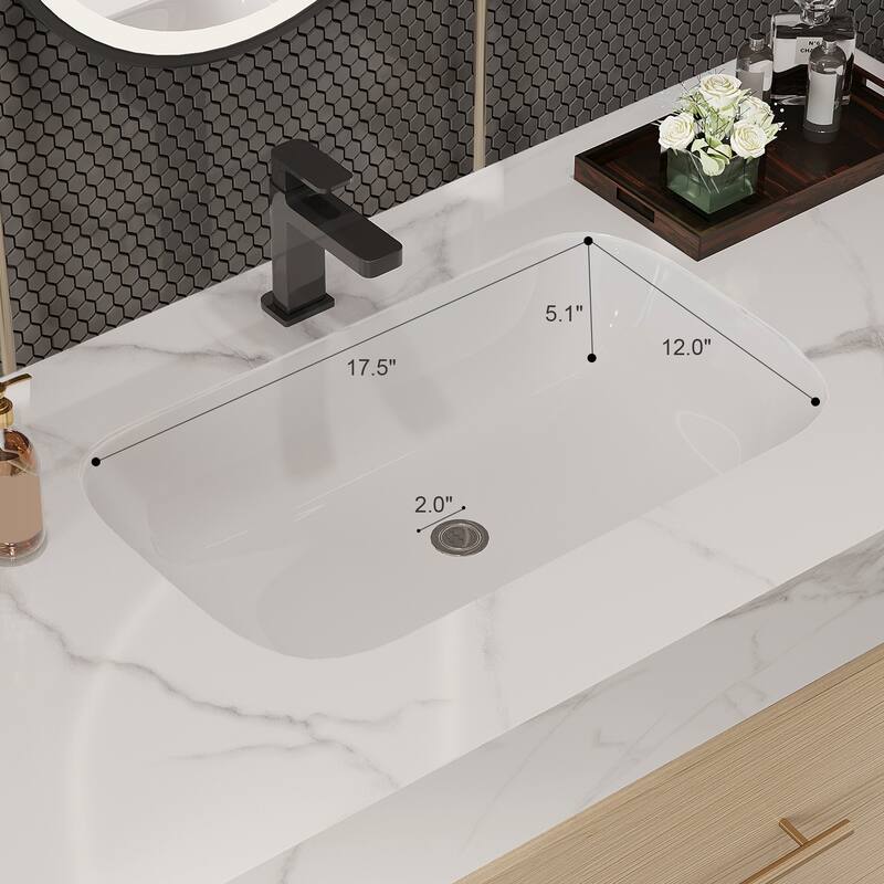 39.4" Ceramic Sink Bathroom Vanity, Floating Bathroom Vanity