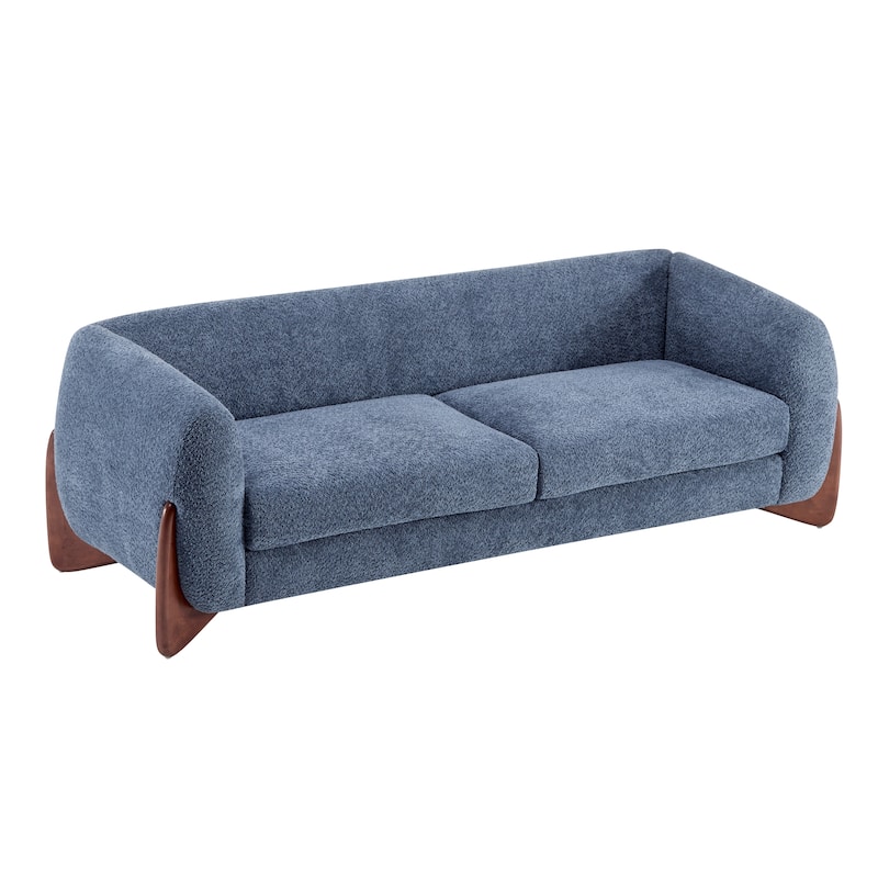 Arion Upholstered Boucle 2-Piece Living Room Sofa Set by Christopher Knight Home