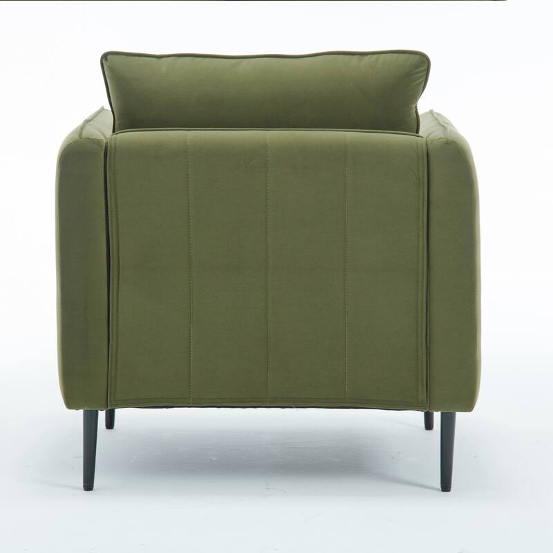 Accent Chair for Living Room, =Comfy Single Sofa Chair Mid-Century Modern Armchair