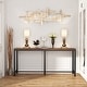 preview thumbnail 11 of 17, Extra Long Sofa Table, 70.9 inches Console Table Behind Couch/Sofa, Entrance Table/Bar Table