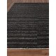 preview thumbnail 3 of 4, Kaza hand-knotted New Zealand Wool Charcoal/Brown Area Rug - 2' x 3'