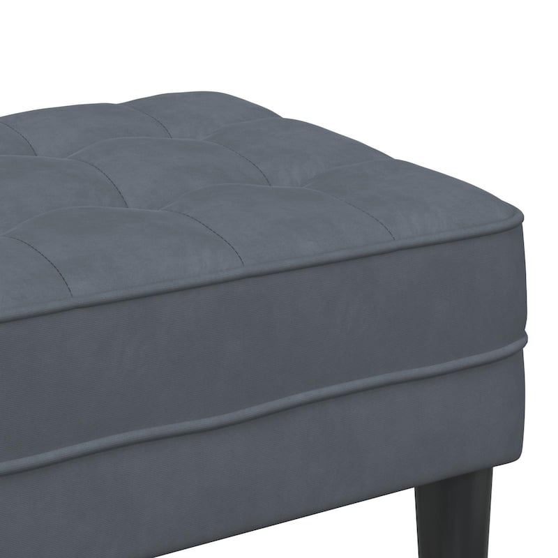 Handy Dual-Color Storage Bench - 44.5 x 22.4 x 15.4 in