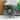 Outsunny 6 Piece Patio Dining Set for 4 with Umbrella, Outdoor Table and Chairs with 4 Folding Dining Chairs & Round Glass Table