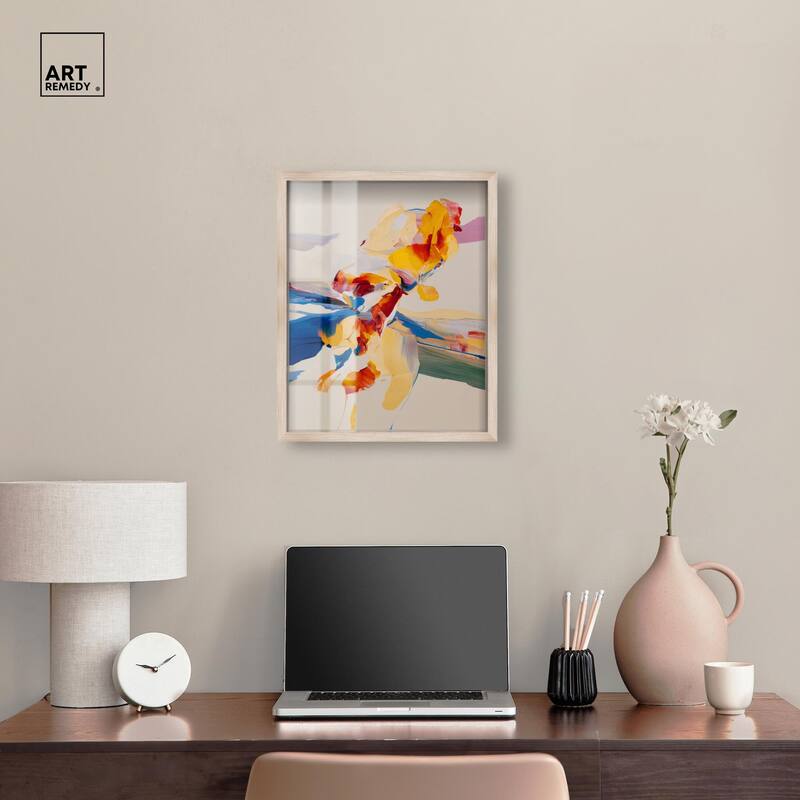 Flippant Bloom III Shadowbox by Art Remedy