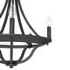 preview thumbnail 28 of 40, Hunter Perch Point Chandelier, Wheel, Candle, Dining Room, Entry, Modern Rustic, Industrial
