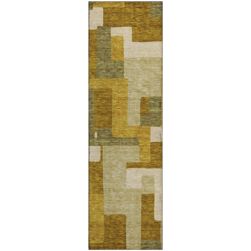 Premium Washable Super Soft Geo Casual Mayfield Rug