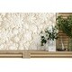 preview thumbnail 5 of 4, Fine Decor Dacre Cream Floral Wallpaper