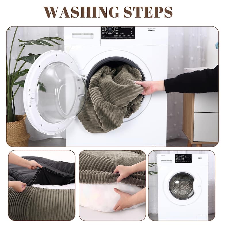 Eie Giant Dog Bed Washable Human Size Bed With Removable Cover