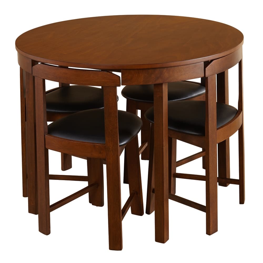 Simple Living Tobey 5-piece Compact Round Dining Set