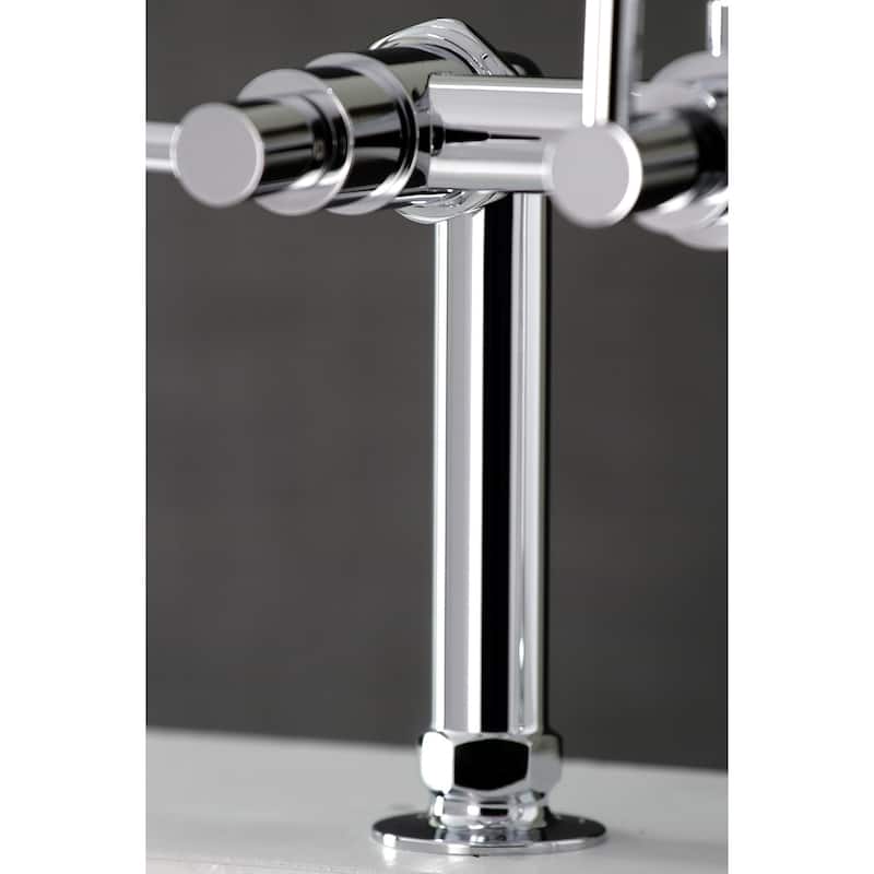 Concord 7-Inch Deck Mount Clawfoot Tub Faucet