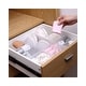 preview thumbnail 4 of 4, YBM Home Adjustable White Plastic Grid Drawer Dividers 3-Pack, be2178