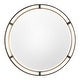 preview thumbnail 3 of 3, Uttermost Carrizo 36" Round Contemporary Bronze and Gold Wall Mirror