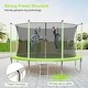 preview thumbnail 20 of 18, Trampoline with Enclosure, Ladder, Recreational Trampolines