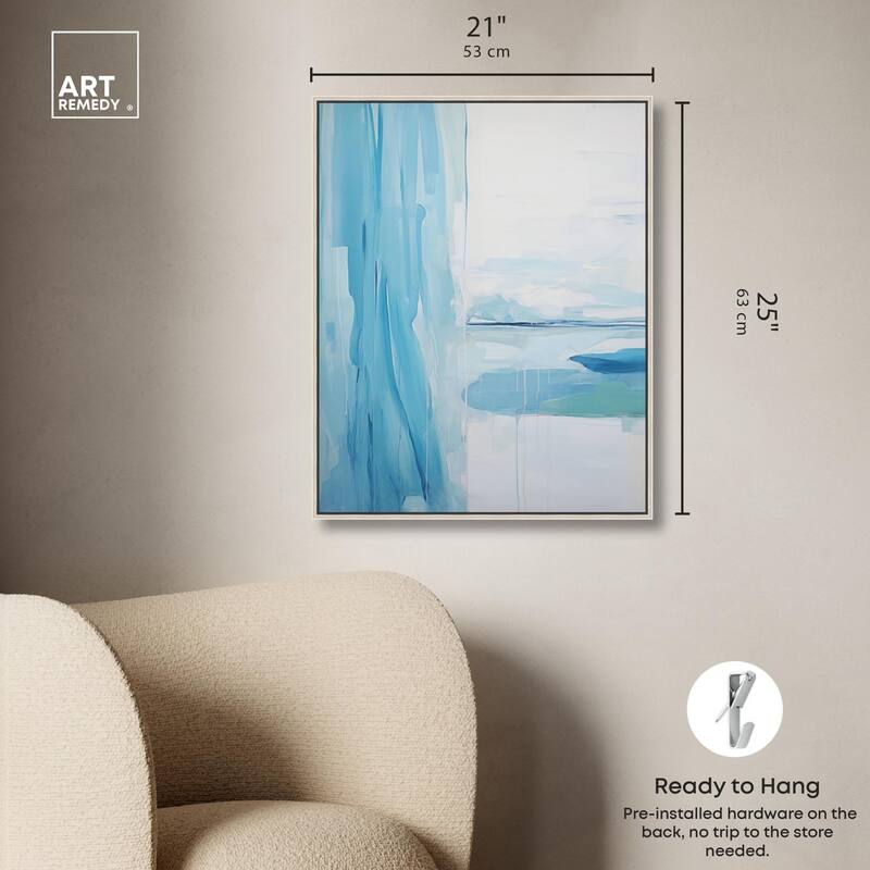 Transcendent Tides I Canvas by Art Remedy