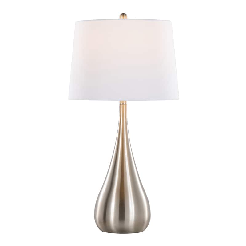 Silver Orchid Stone 29" Table Lamp with Empire Shade (Set of 2)