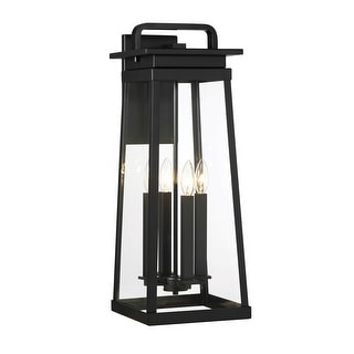 The Great Outdoors 73214 Isla Vista 4 Light 24" Tall Outdoor Wall