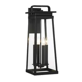 The Great Outdoors 73214 Isla Vista 4 Light 24" Tall Outdoor Wall