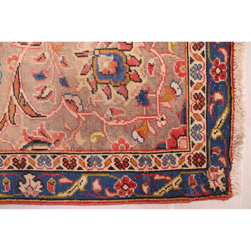 ECARPETGALLERY Hand-knotted Antalya Vintage Red Wool Rug - 9'3 x 13'0