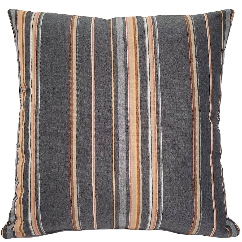 Sunbrella Stanton Greystone Throw Pillow
