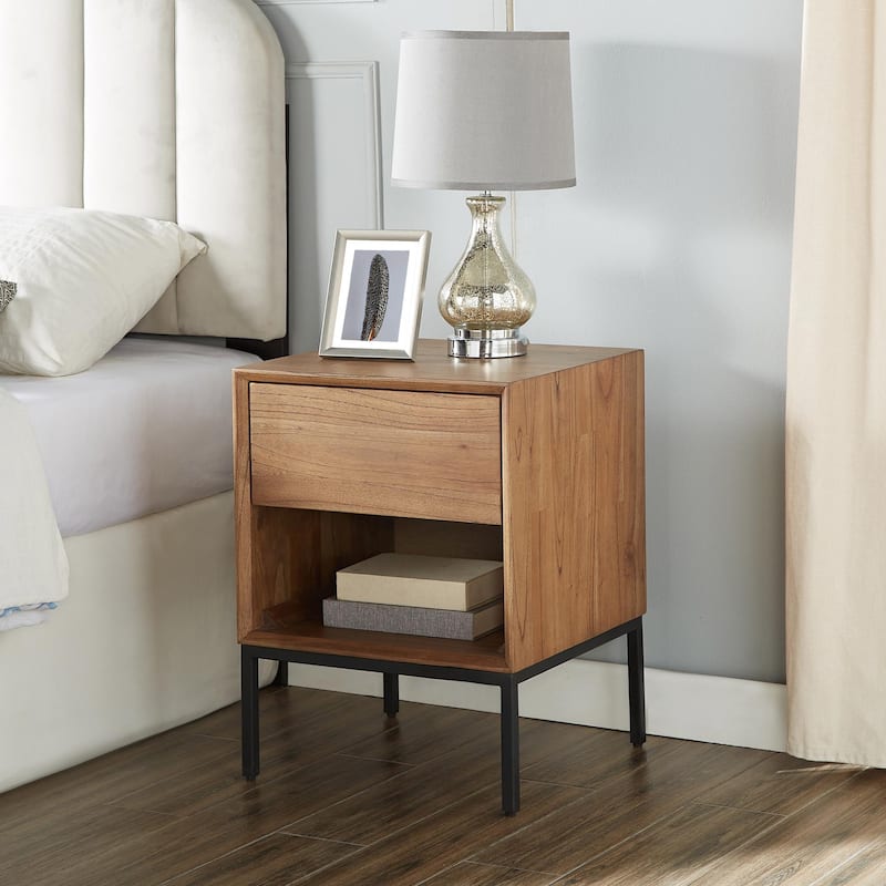 NPD Furniture Hathaway 1 Drawer Night Stand