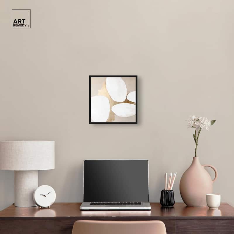 Stacked Stones III Canvas by Art Remedy