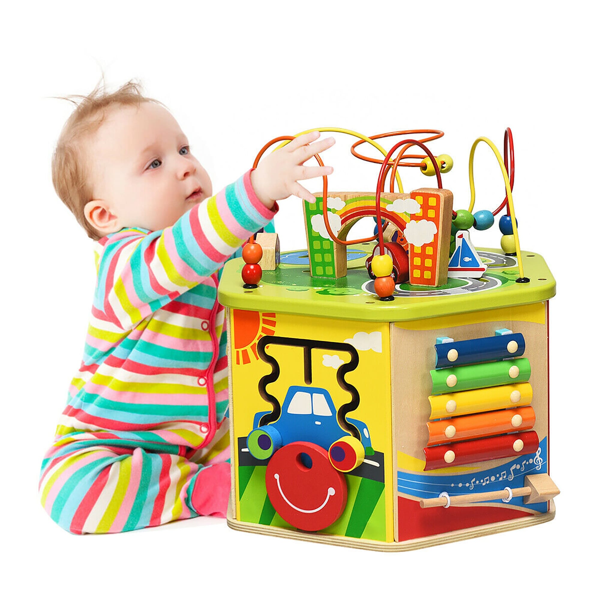 baby activity cube toy