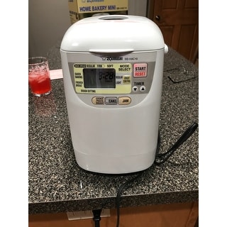 Shop Zojirushi BB-HAC10 Home Bakery 1-Pound Loaf Programmable Mini Breadmaker - Overstock - 8843581