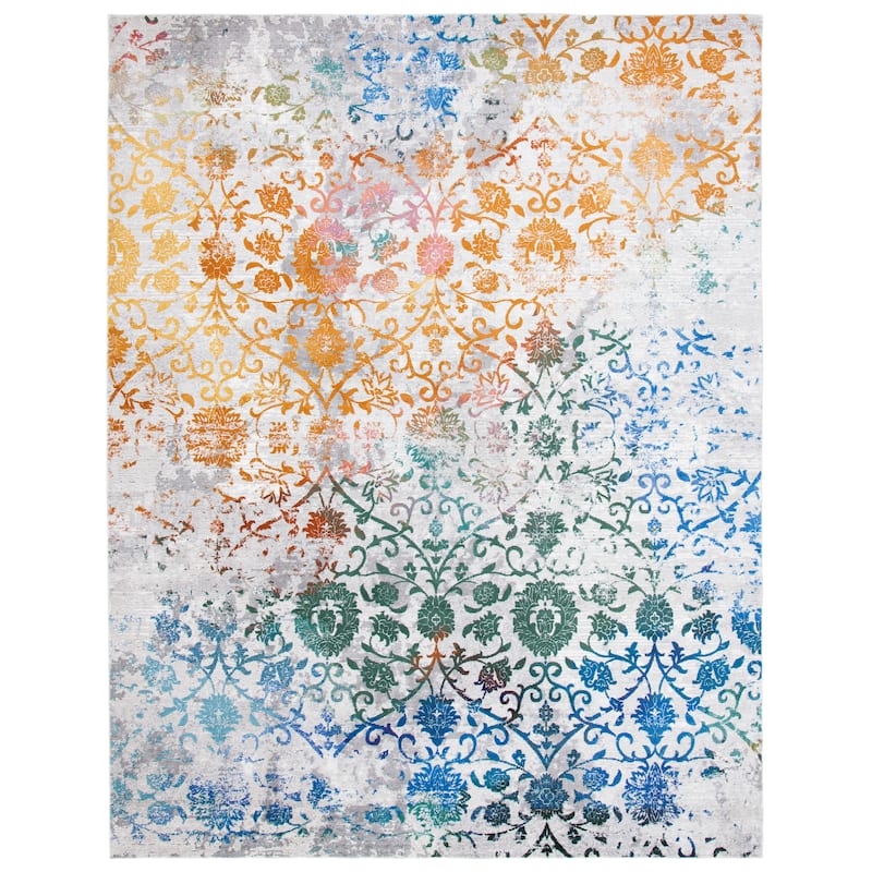 SAFAVIEH Aria Hatice Boho Floral Damask Rug